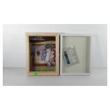 Two 11" x 14" shadow boxes
