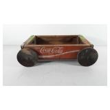 Advertising, Coca-cola crate with three wheels