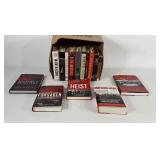 Group of books, mostly World War 2 and Stalin