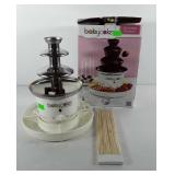 Baby cakes chocolate fountain with box and