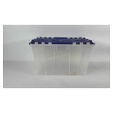 Contico 12 gallon tote with interlocking lid