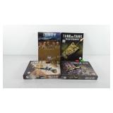 Four strategy games, includes Tank on Tank,