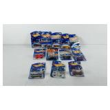Hotwheels cars in original packaging, includes