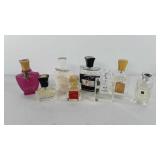 Perfume and cologne bottles, includes Chanel No.