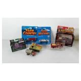 Model cars, includes farm machines John Deere