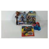 Action figure group, Captain Marvel