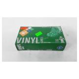 Box of Vinyl gloves, size Large, unopened