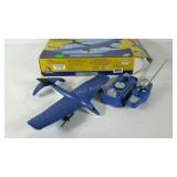 Elite Fleet radio controlled airplane, bent