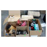 Skid lot:  coffee mugs, knife blocks with