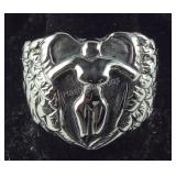 Size 10 stainless steel ring