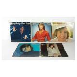 Group of 60s and 70s teen heart throb albums,
