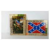 Two tempered glass cutting boards, new in