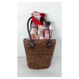 Pomegranate bath collection, unopened, includes