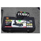 2pc Lot, 2 ton floor Jack with case, new Toro