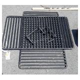 Two HD Fire Pit Grates, 17x28" each