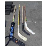 4 Hockey Game Sticks