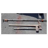 3 Tools Lot, pipe clamp, maddox, heavy maul with