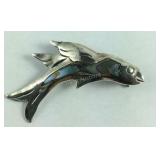 Sterling Silver  Made in Mexico Inlaid Abalone