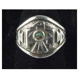 Sterling Silver Artist Signed Thunderbird