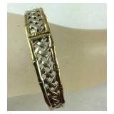 Sterling Silver Vintage International Silver Cuff