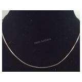 Sterling Silver  Box Chain, 2.7 grams , size 18"