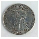 1947-D Walking Liberty Half Dollar