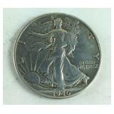 1946-D Walking liberty Half Dollar