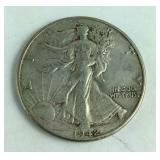 1942 Walking Liberty Half Dollar