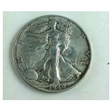 1940-S Walking Liberty Half Dollar