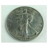 1937-S Walking Liberty Half Dollar