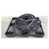 Skid lot: cables, nylon wrapped multi-cords, this