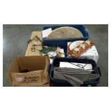 Skid lot: includes holiday decor, yard sprayer,