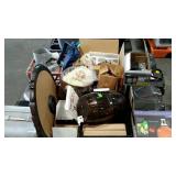 Skid lot: includes boombox, brewing accessories,