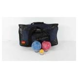 Halex Bocchi ball set in carry bag, Seller code