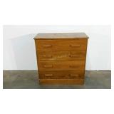 Chest of drawers, 16 x 36 x 38, needs a good wipe