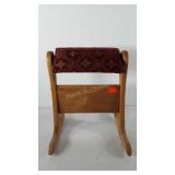 Wooden rocking leg rest, 16"