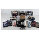 Group of VHS tapes, includes The Godfather, Star