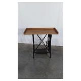 White Sewing Machine Co, Treadle Base with Oak