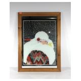 Vogue cover mirror, framed 26x36