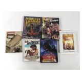 Books, graphic novels including Star Trek and the