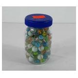 Jar full of marbles