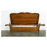 Bassett full size head and footboard, cherry