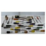 Tools, phillips and flat head screwdrivers, allen