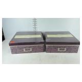 Recollextions Signature decorative storage boxes,