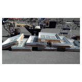 7 House Windows, 9 pane glass, 29x34", s