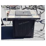 30 inch slate tabletop gas fire pit 5000 BTU