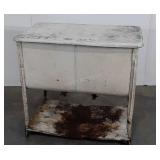 Early Double Sink Tub, type seen in Many Dairy