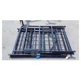Two pcs making Queen size metal bed frame,