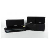 Sony CD player and speakers, powers up