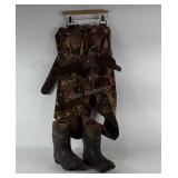 Camo Game Winner hip waders, size 10, 800